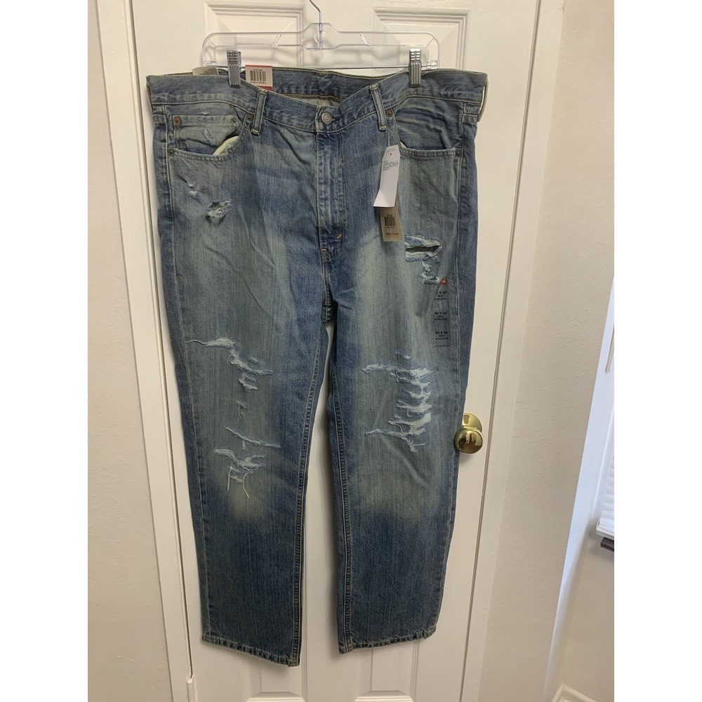 NWT Levi's Men's Blue Denim 541 Athletic Taper Fit 40 x 30